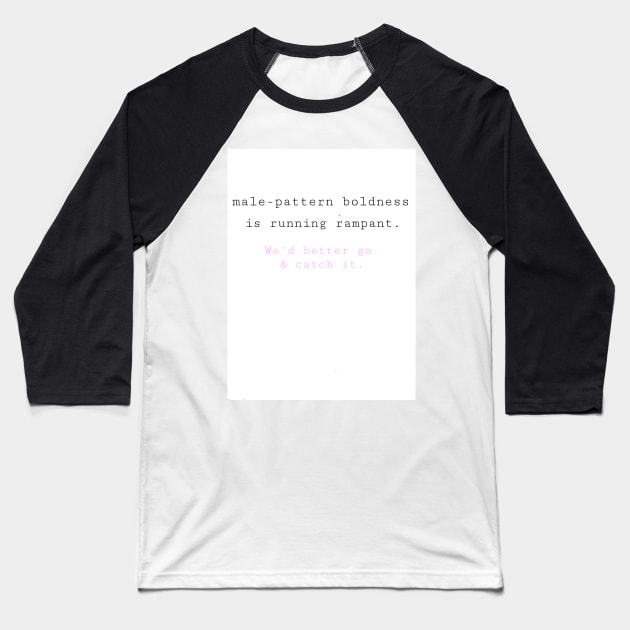 Boldness Baseball T-Shirt by DancingCreek